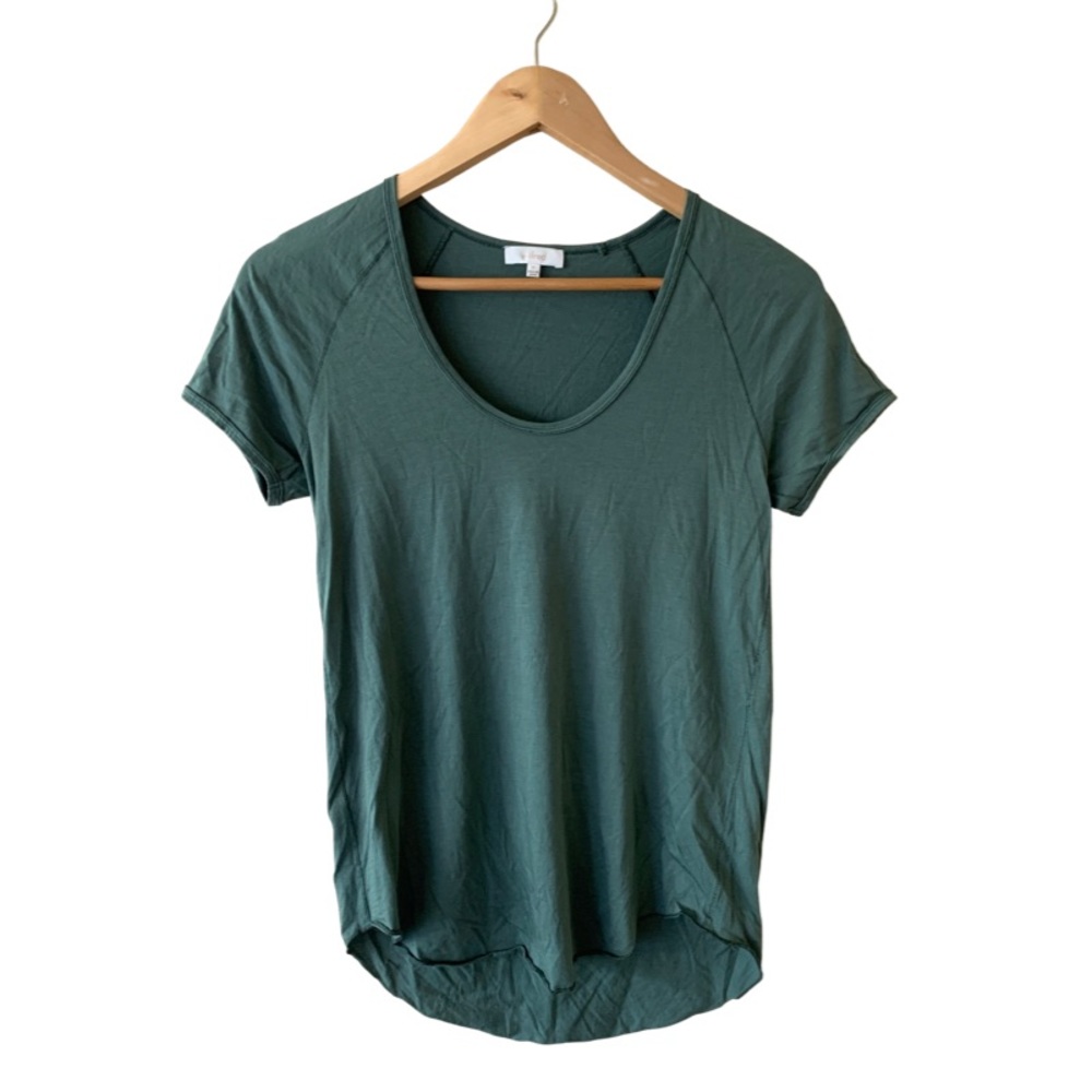 NWOT Aritizia Wilfred Sage Green Cotton Tee Shirt Size XS.